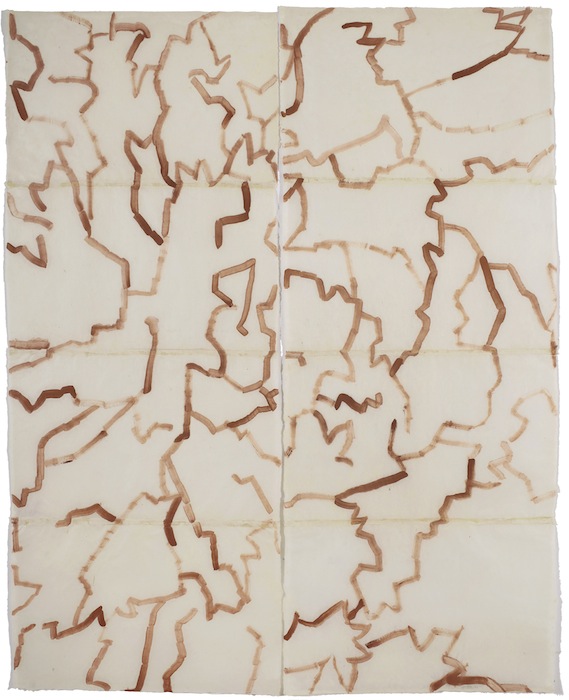 Manga 1604/14b - huile sur papier thailandais, 200x150 - 2015