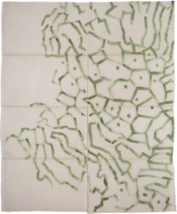 Manga 1604/13b - huile sur papier thailandais, 200x150 - 2015